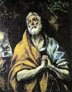 El Greco The Repentant Peter oil painting